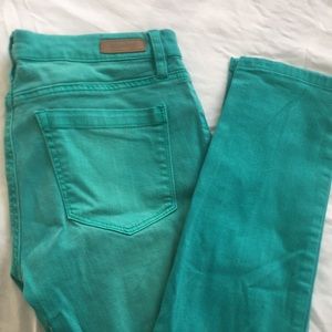 Blank NYC teal denim